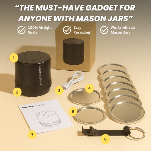 The Magic Mason® Vacuum Sealer Kit